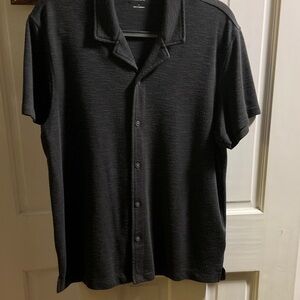 Alfani Men's Dark Short Sleeve Shirt